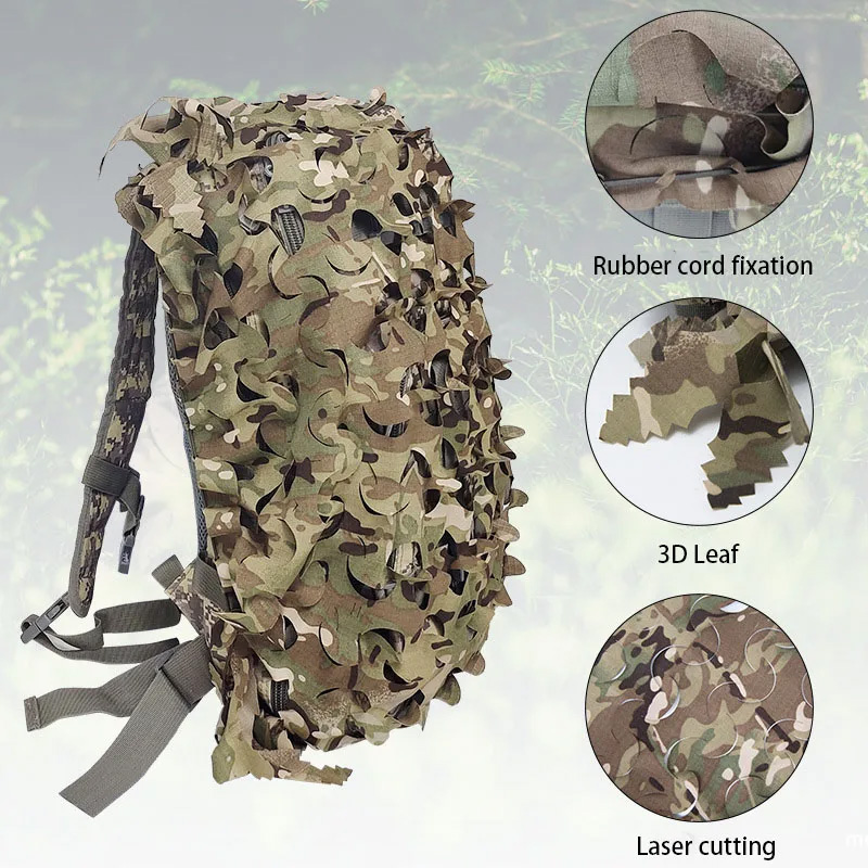 3D Printing Laser Cutting - 3D Bionic Leaf Shape Disguised Net