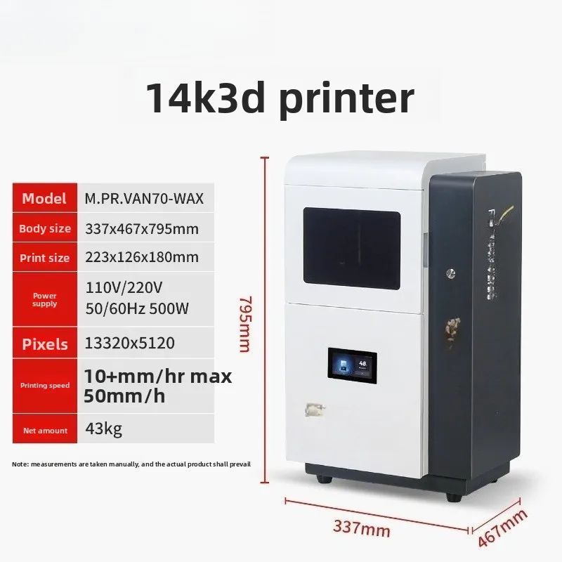 3D Printing Wax Machine - 3D printing white wax machine, jewelry