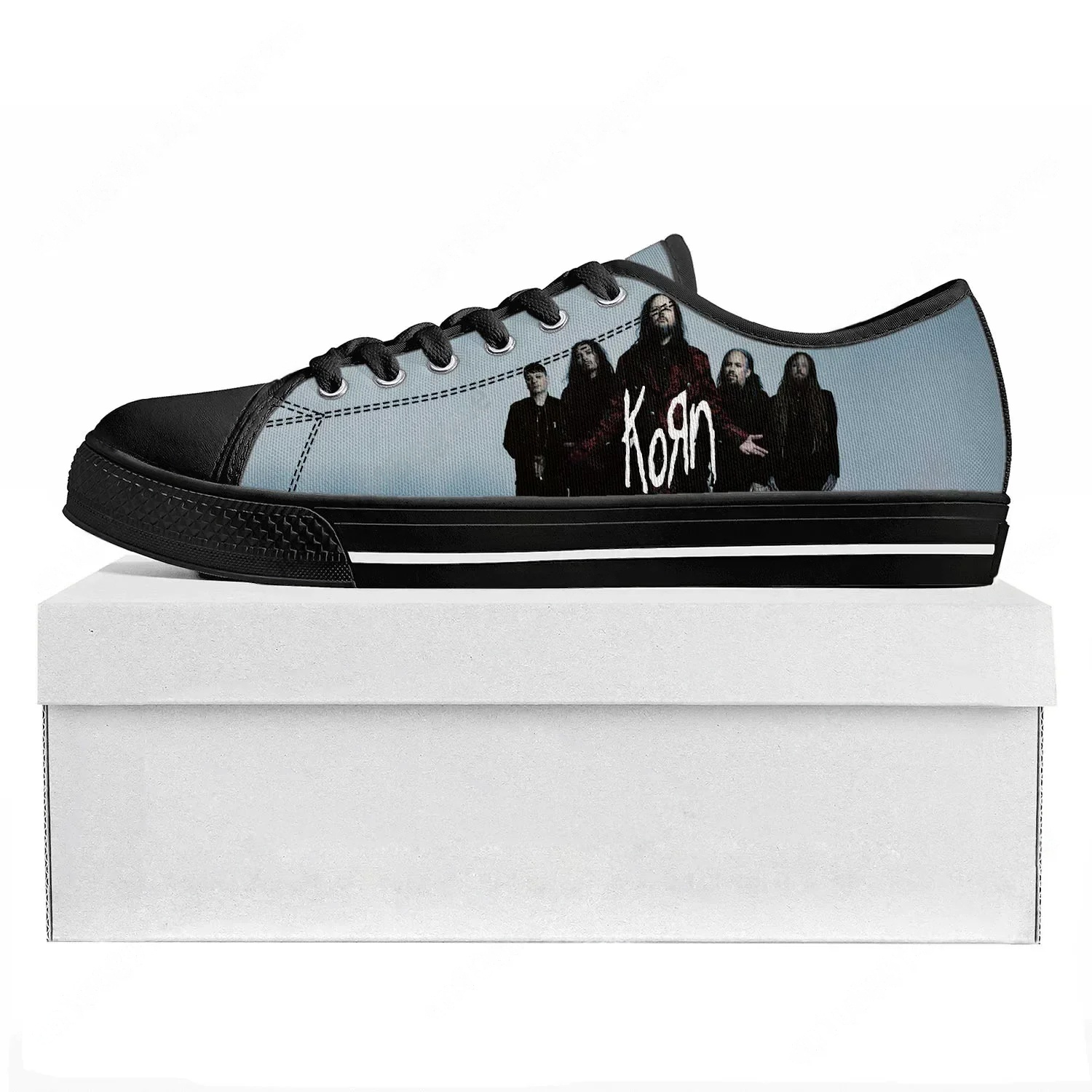3D Printing Rock - Korn Rock Band Low Top High