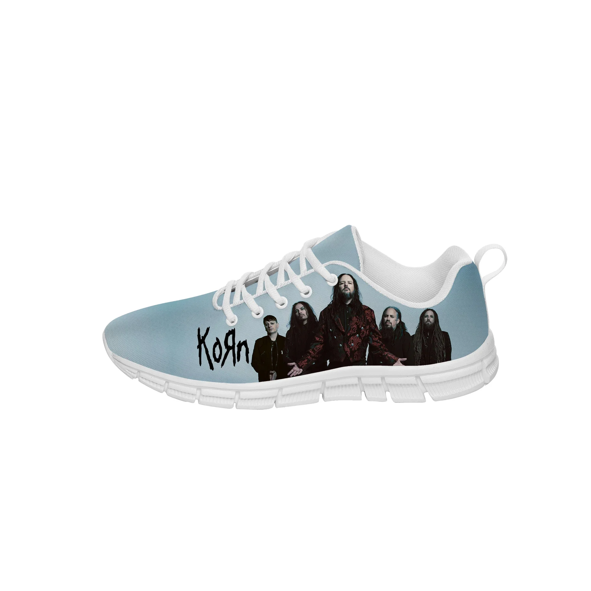 3D Printing Rock - Korn Rock Band Low Top Sneakers