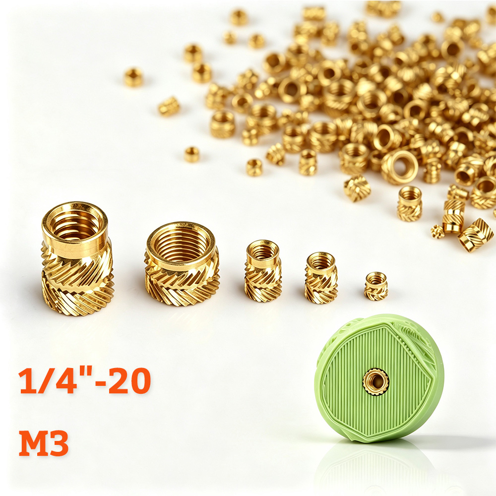 3D Printing With Pp - Threaded Inserts-80pcs 1/4