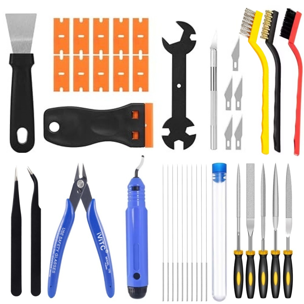 40PCS 3D Printer Tools, Scrape - đánh giá và giá 3D Printing Files
