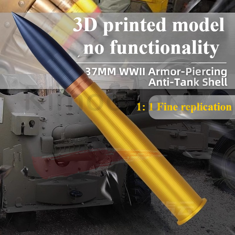 3D Printing World War II 37mm  - đánh giá và giá 3D Printing Industrial