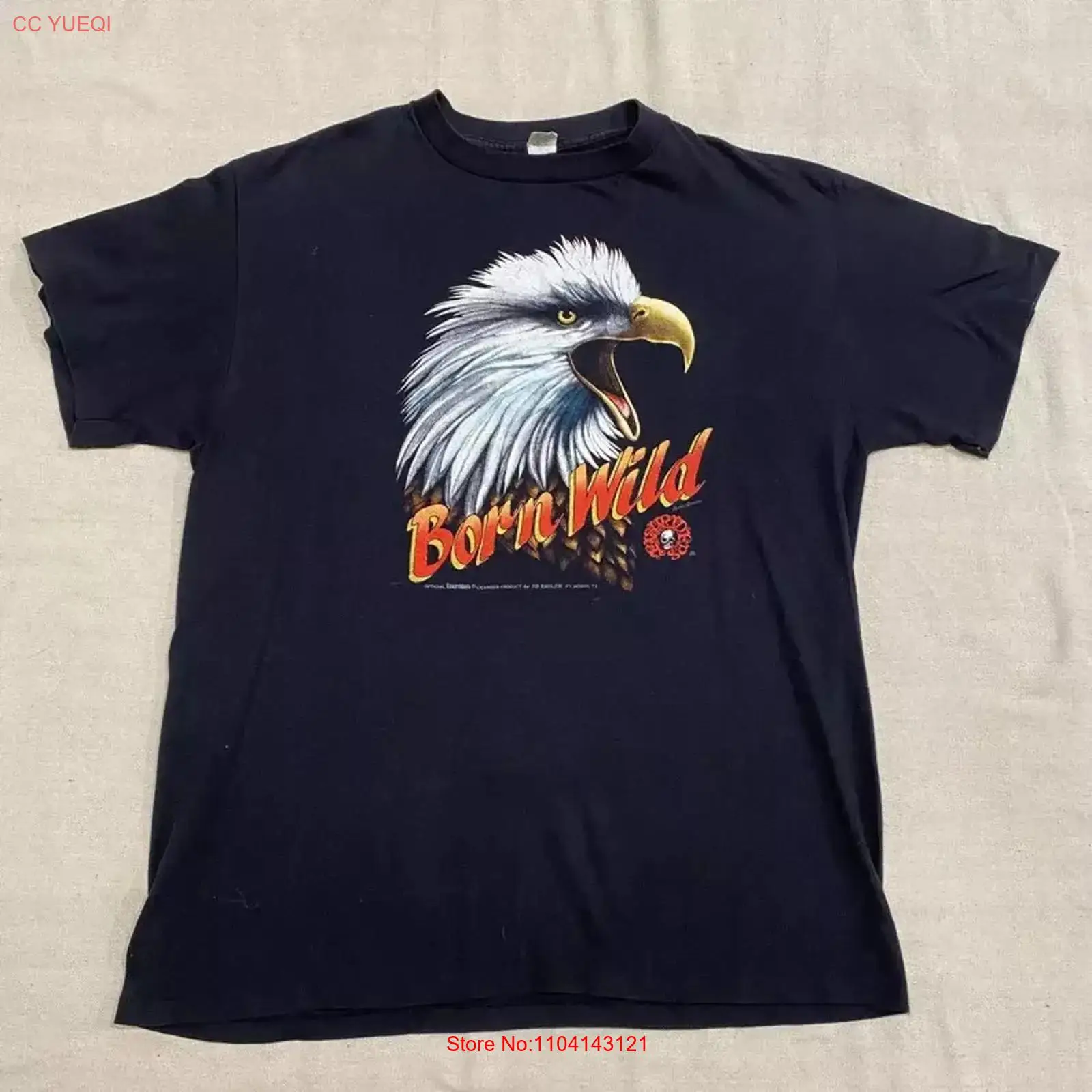 Vintage 80s 3D Emblem Born Wil - đánh giá và giá 3D Printing Eagle