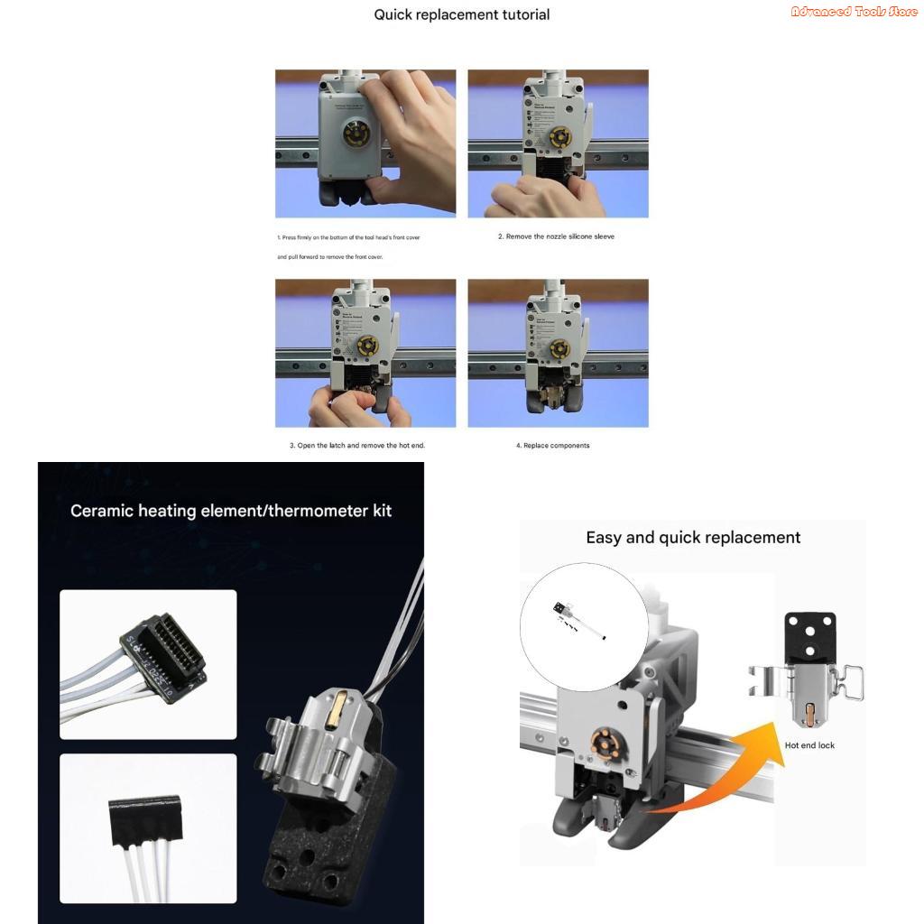 Bộ sưởi ấm bằng gốm sứ Zirconi - đánh giá và giá 3D Printing Zirconia