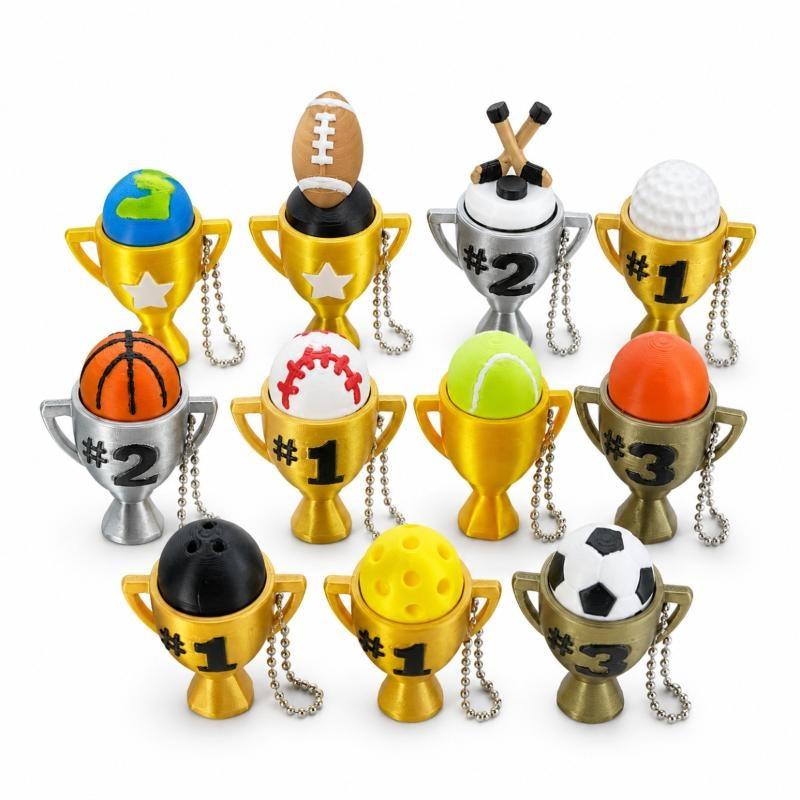 3D Printed Sports Ball Trophy  - đánh giá và giá 3D Printing Use