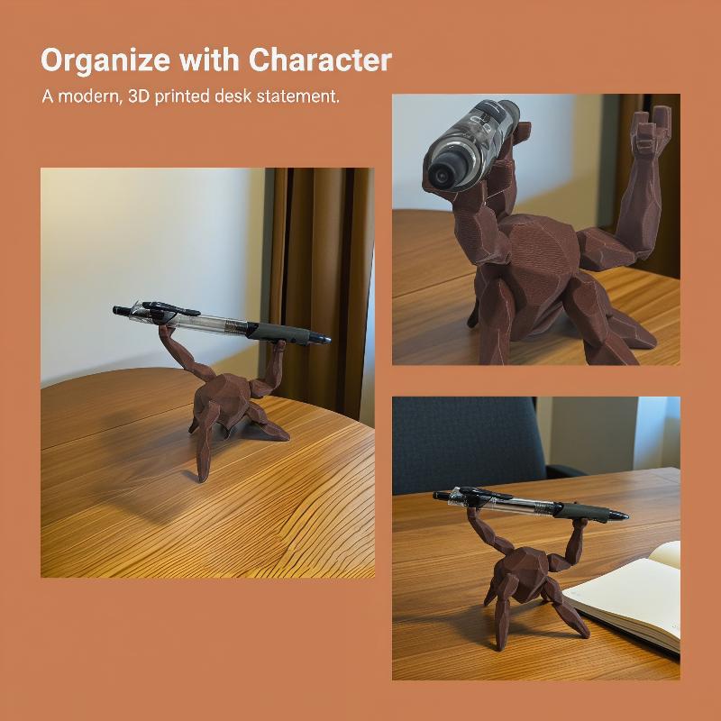 Rocky Pen Holder 3D Printed Pr - đánh giá và giá 3D Printing Grip