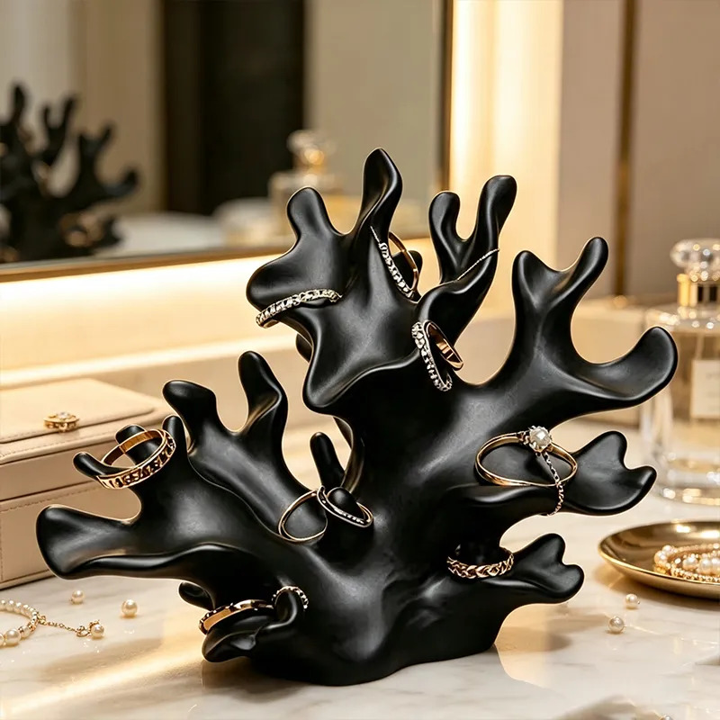 3D Printed Coral Branch Jewelr - đánh giá và giá 3D Printing Ring Holder
