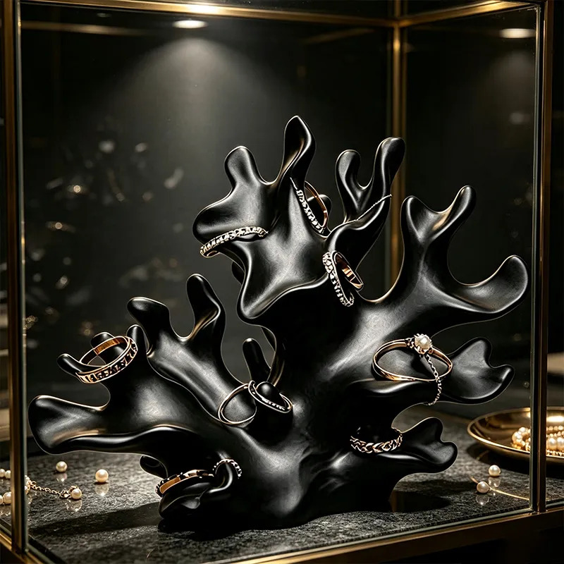 3D Printed Coral Branch Jewelr - đánh giá và giá 3D Printing Ring Holder