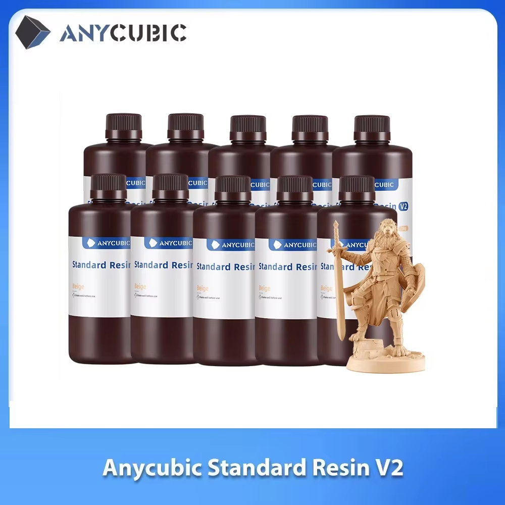 ANYCUBIC Standard Resin V2 405 - đánh giá và giá 3D Printing Uv Sensitive Resin