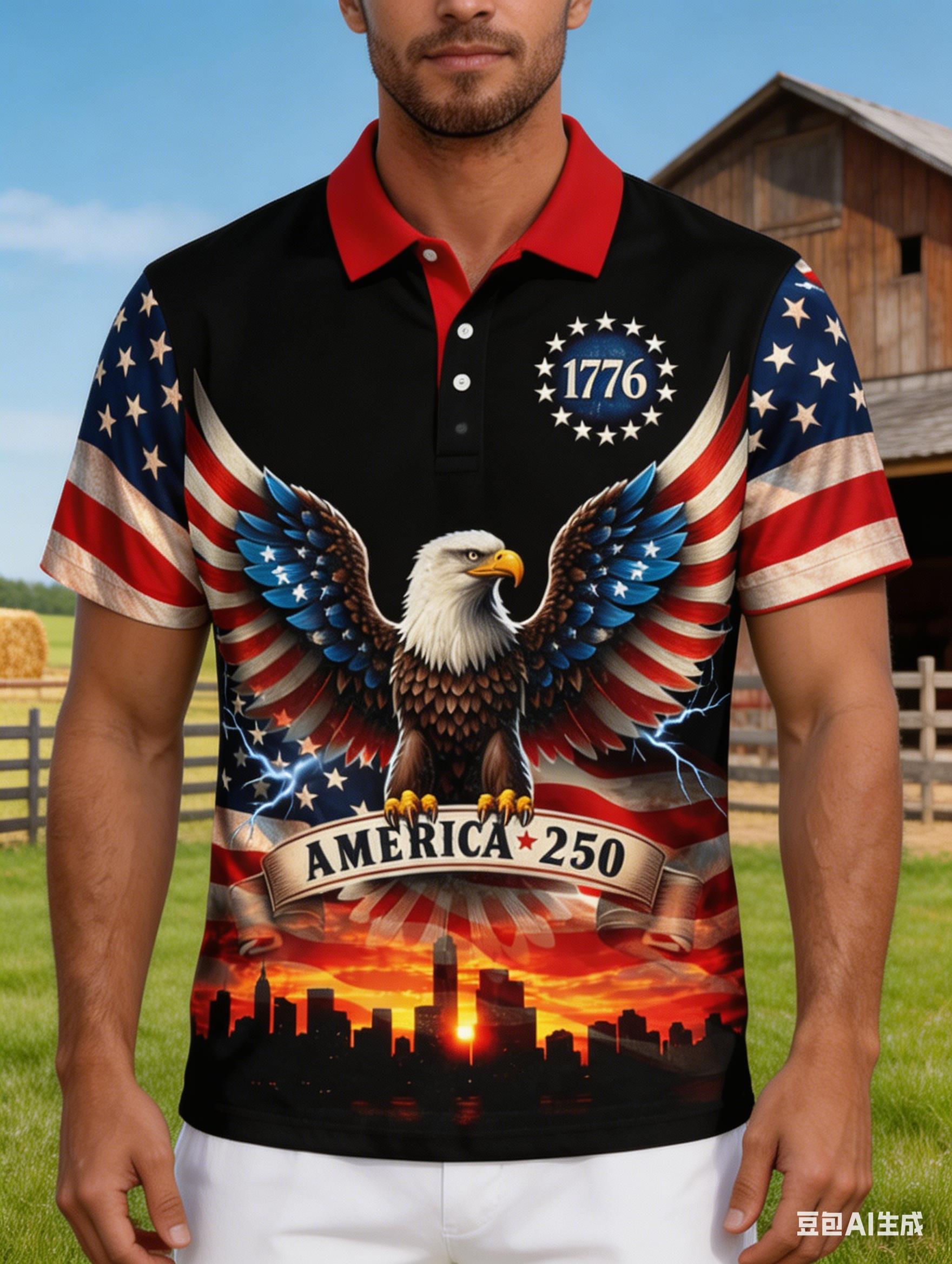 Men's USA 250th Anniversary Po - đánh giá và giá 3D Printing Eagle