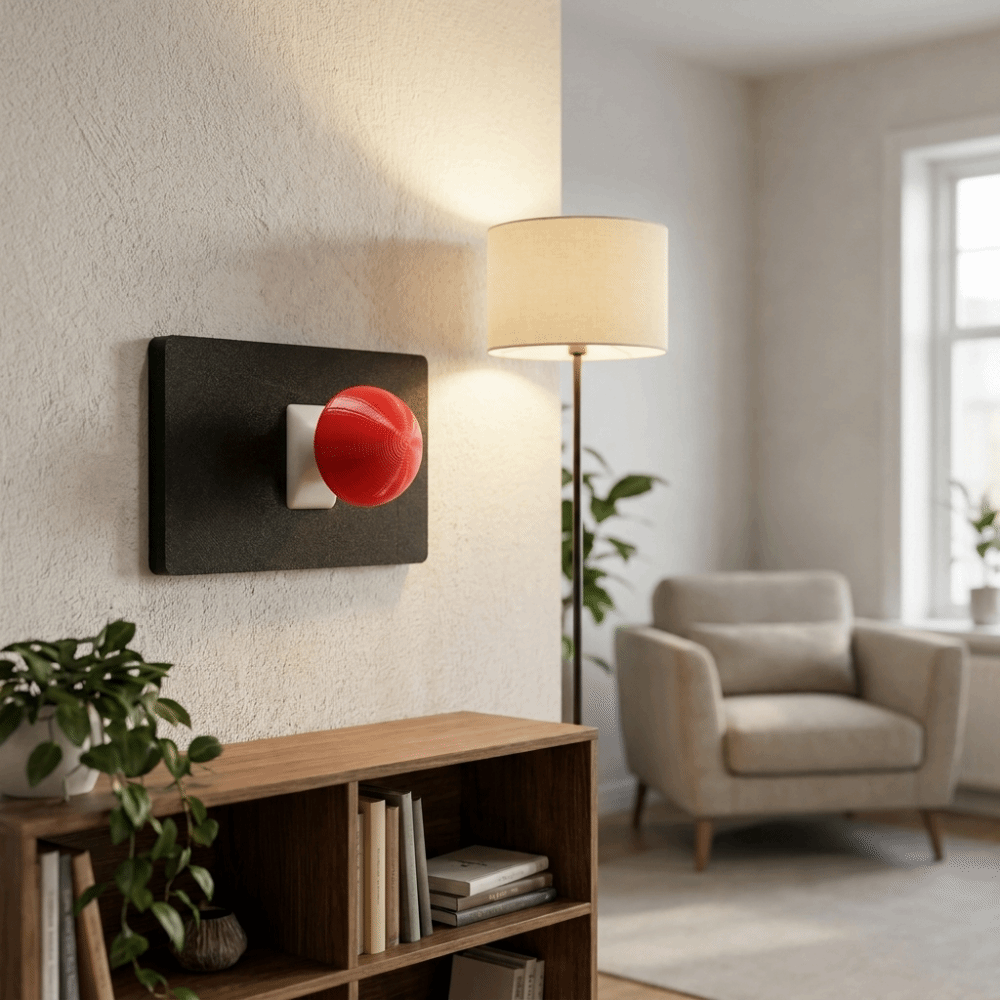 Creative 3D Printed Wall Switc - đánh giá và giá 3D Printing With Pp