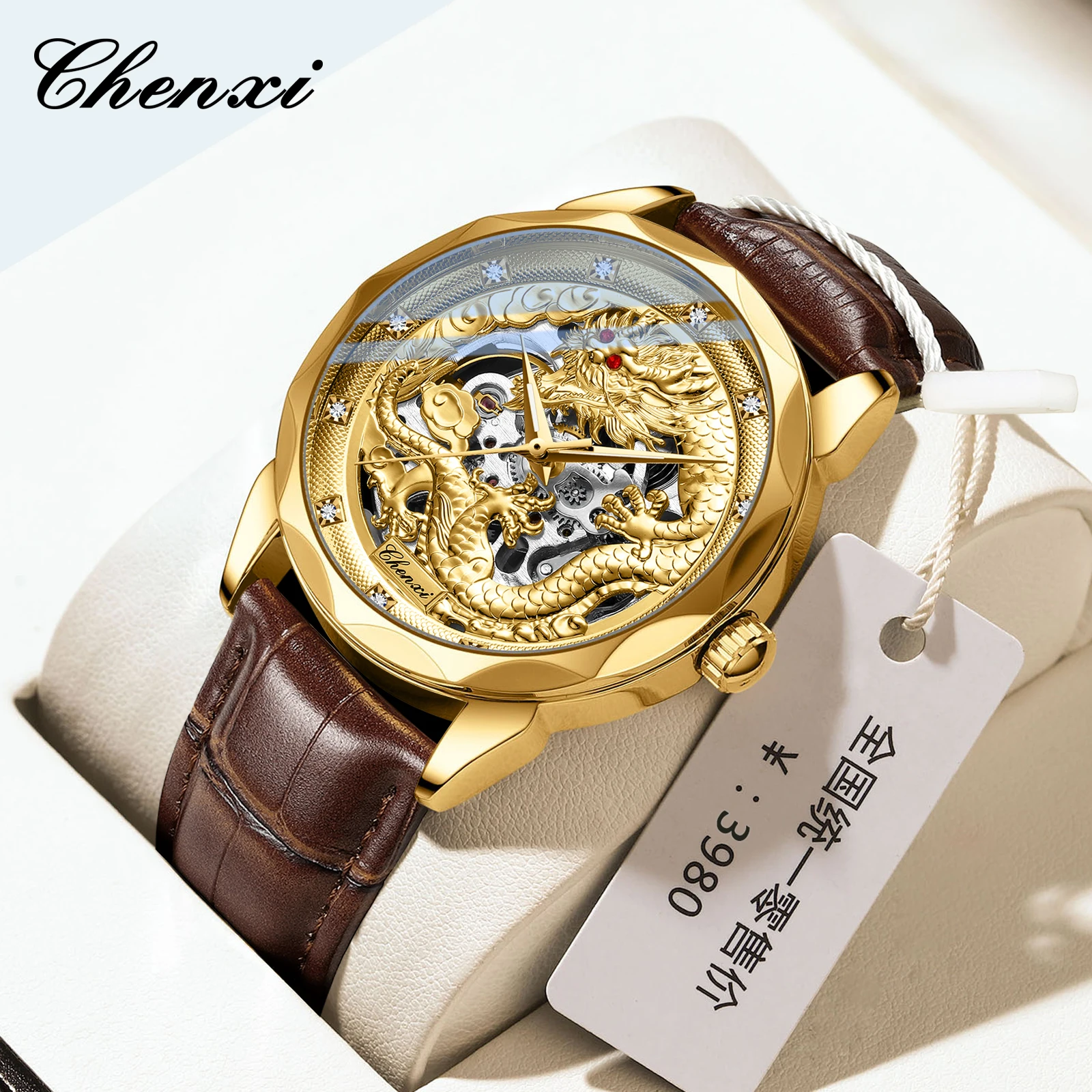 CHENXI 8899 Chinese Nation Cul - đánh giá và giá 3D Printing Watch