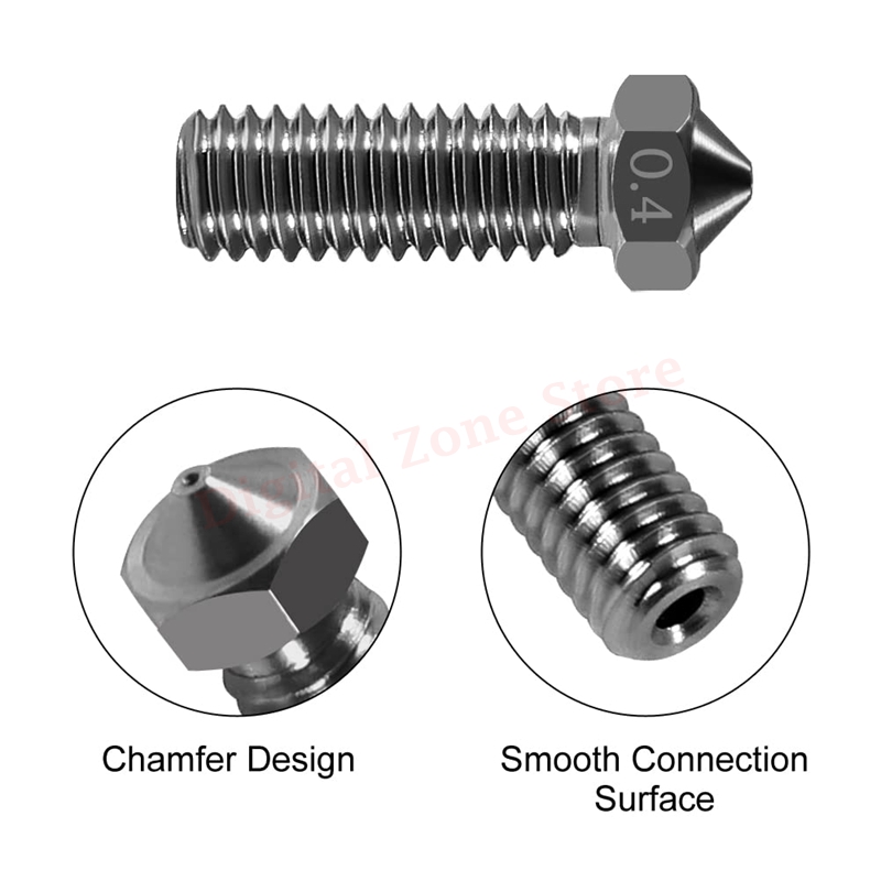 10pcs V6 Hardened Steel Volcan - đánh giá và giá 3D Printing Website