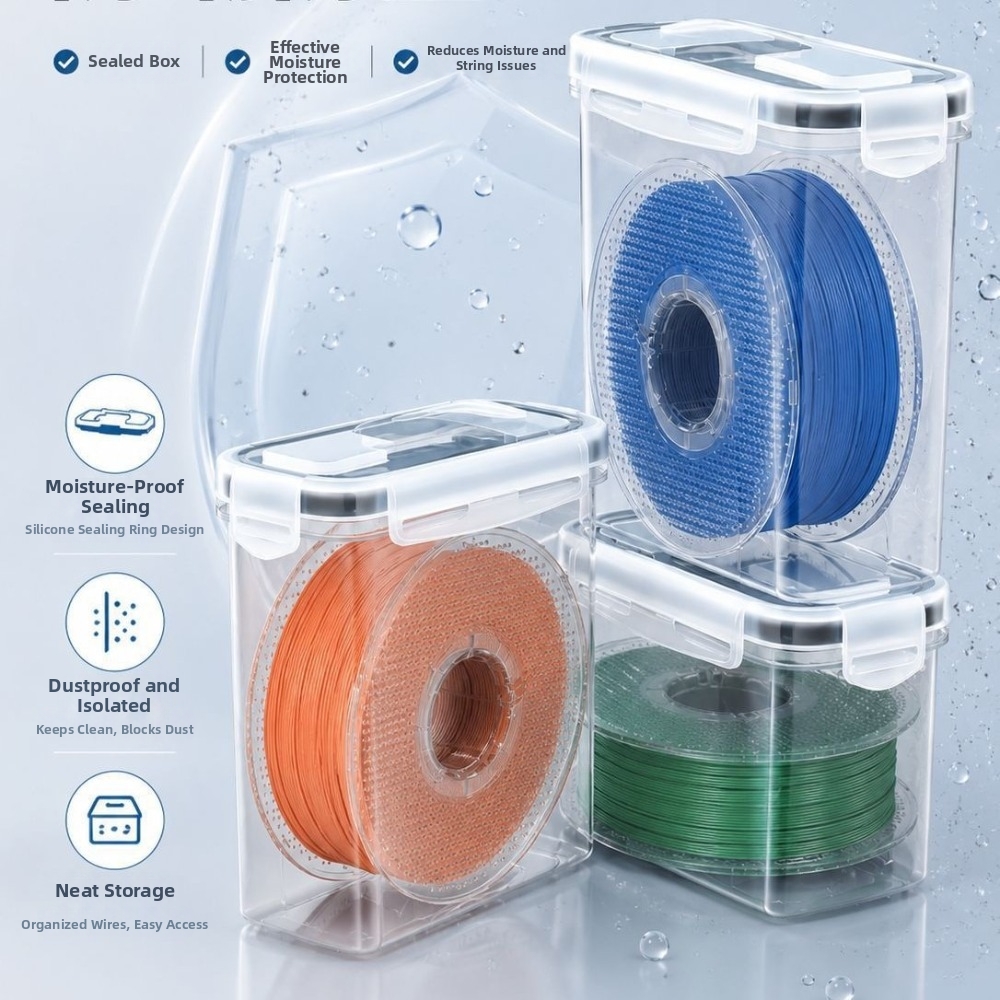 Transparent Filament Container - đánh giá và giá 3D Printing With Pp
