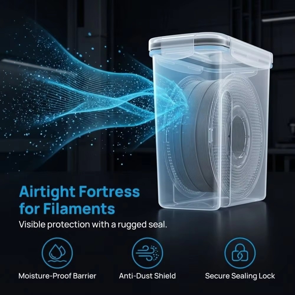 Transparent Filament Container - đánh giá và giá 3D Printing With Pp