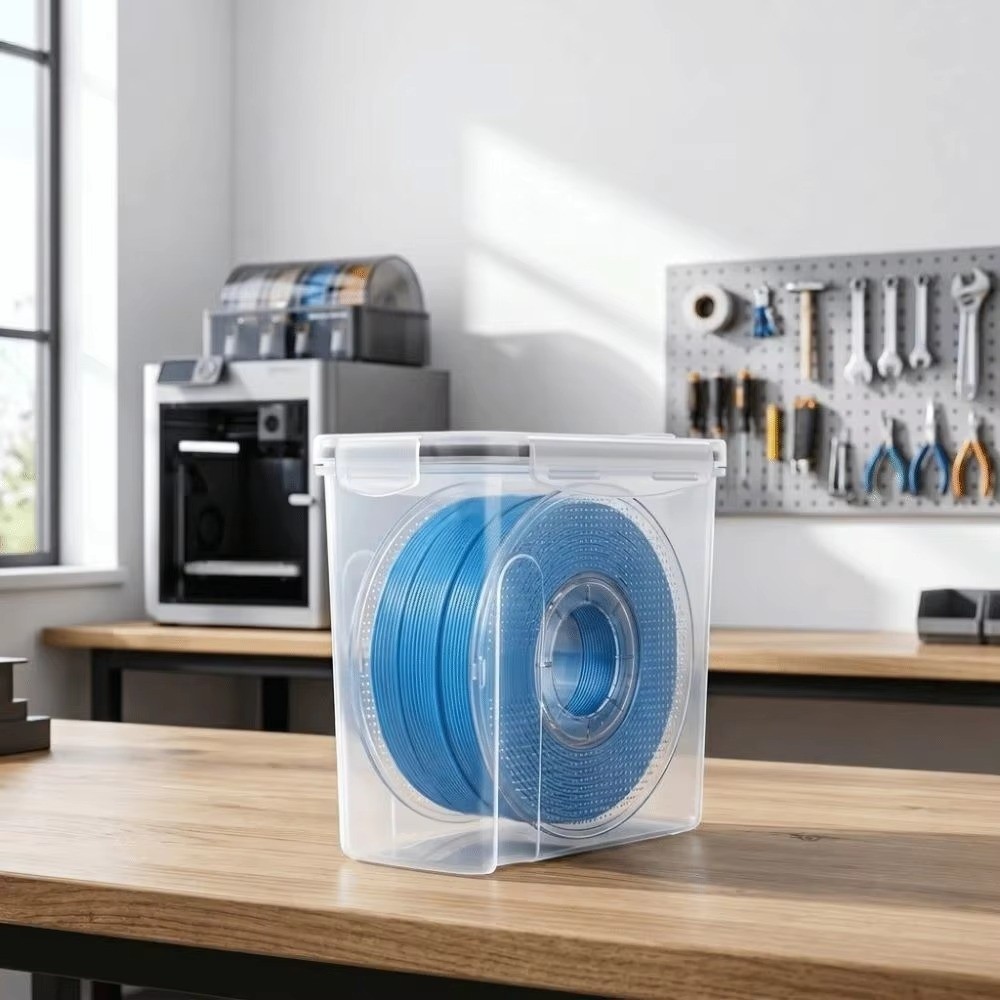 Transparent Filament Container - đánh giá và giá 3D Printing With Pp