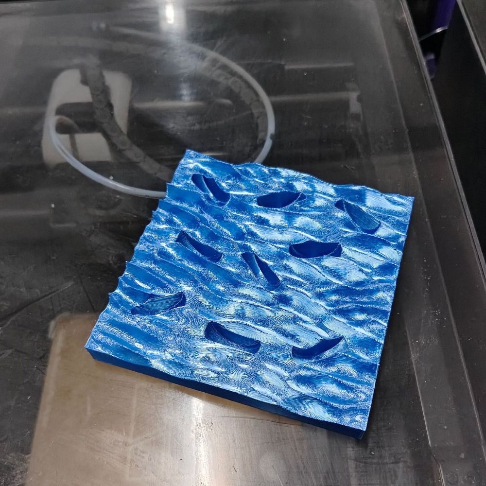 Minimalist Sea Wave Ring Displ - đánh giá và giá 3D Printing Ring Holder