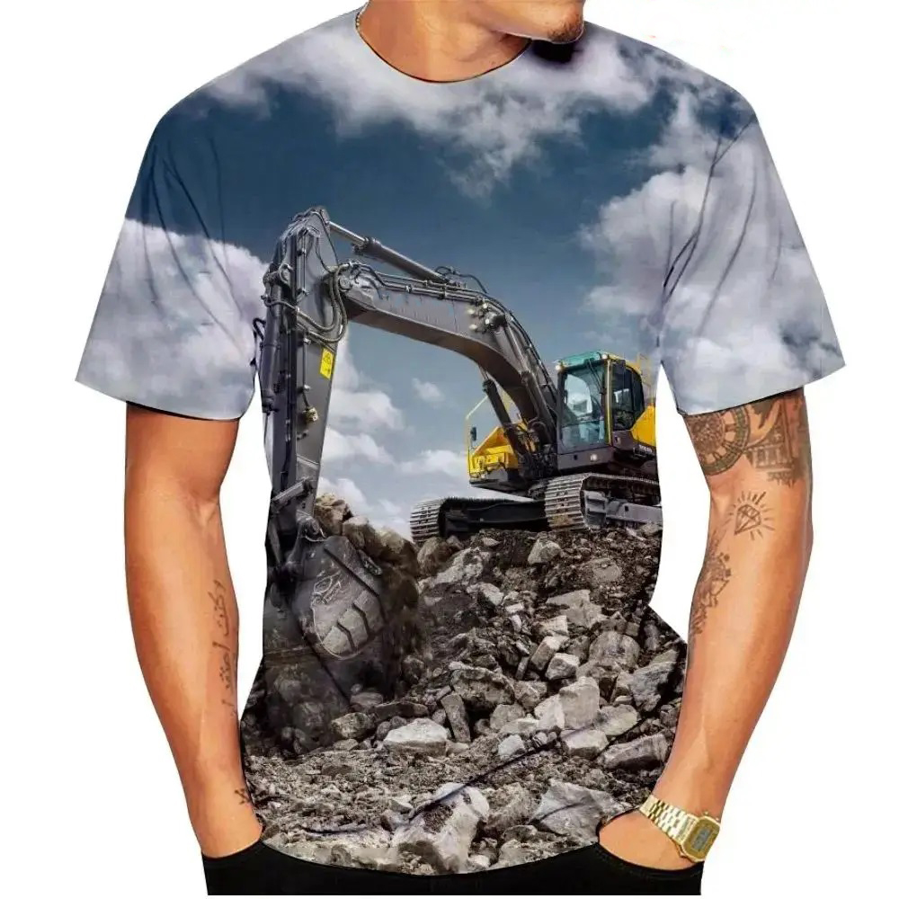 Excavator Pattern 3D Print T-S - đánh giá và giá 3D Printing Excavator