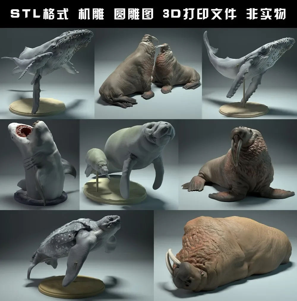 animals, polar bear, takin, wo - đánh giá và giá 3D Printing Files