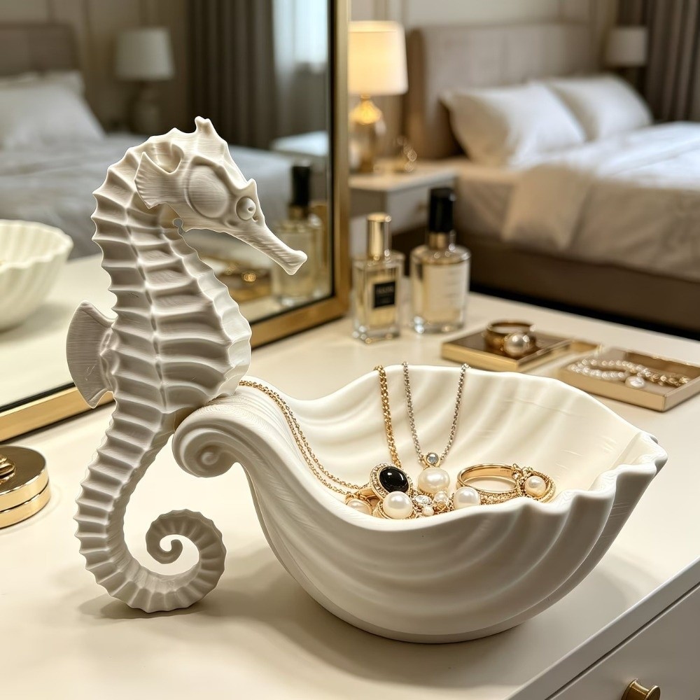3D Printed Seahorse-Shaped Sto - đánh giá và giá 3D Printing Ring Holder