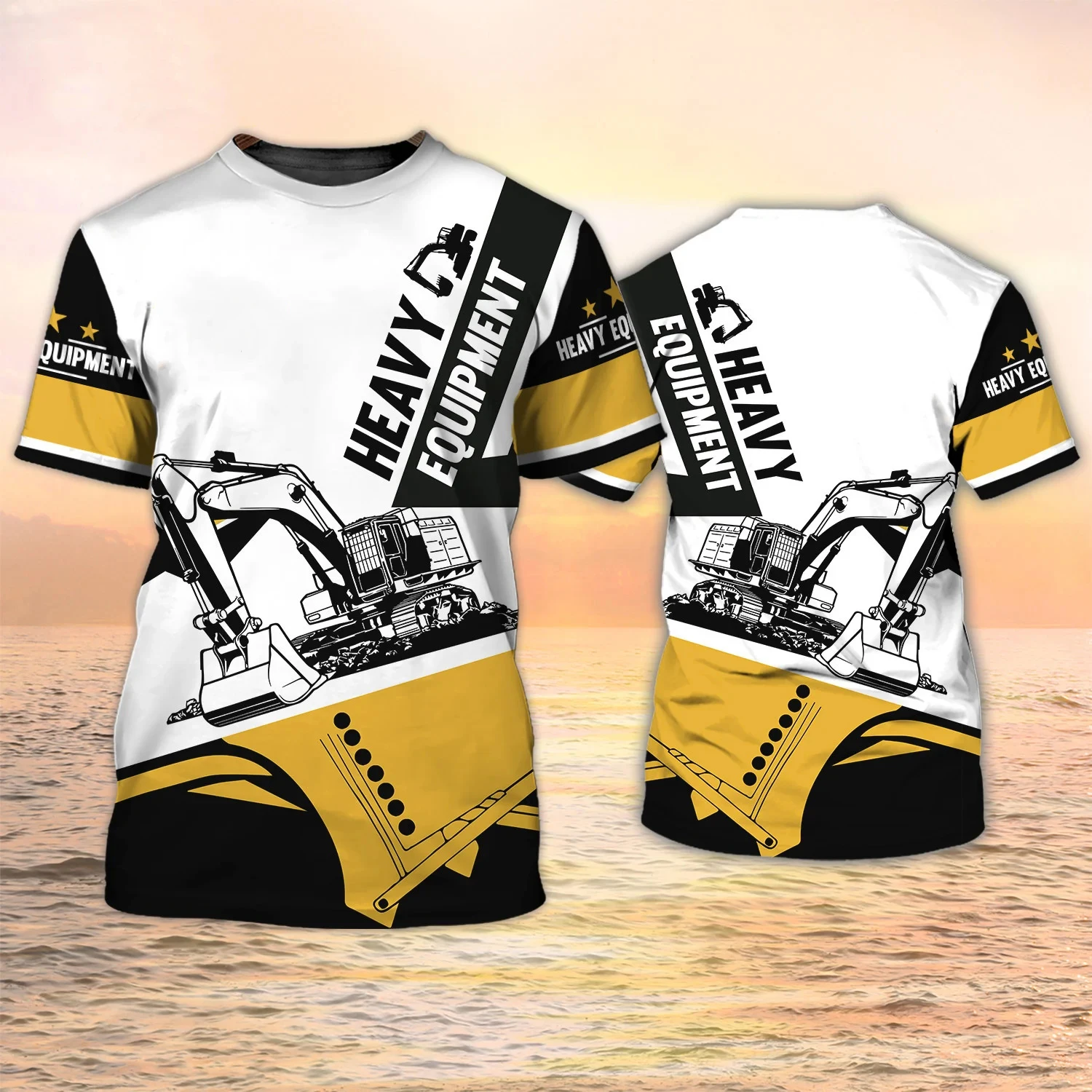Excavator TShirts Heavy Equipm - đánh giá và giá 3D Printing Excavator