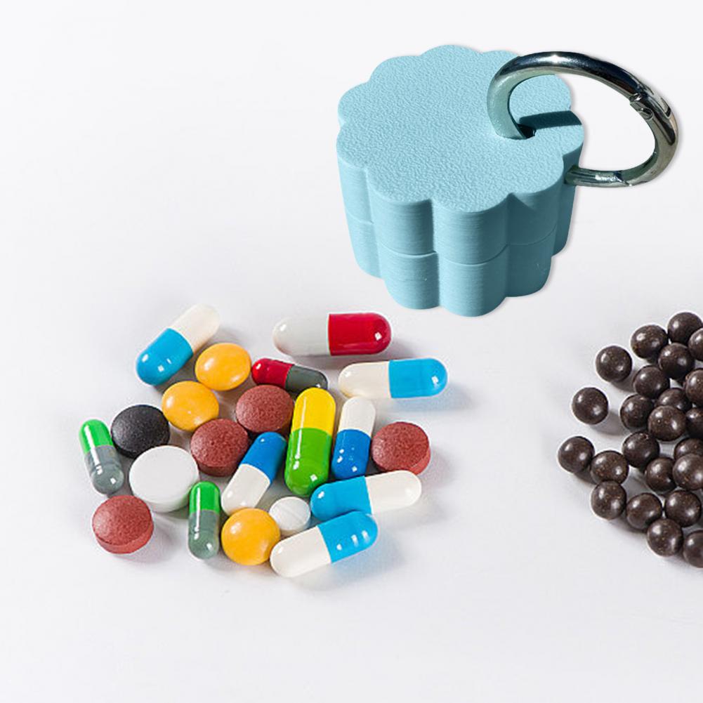 Keychain Pill Box Waterproof C - đánh giá và giá 3D Printing Ring Holder