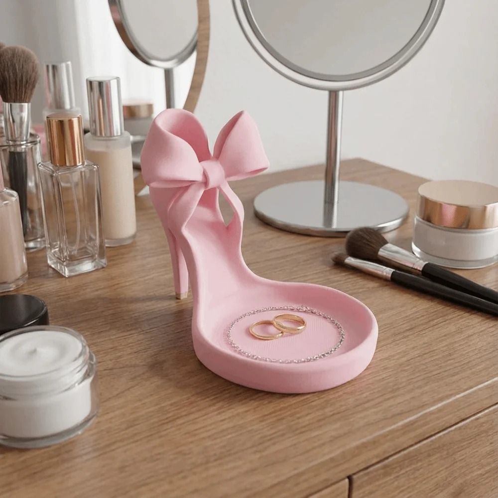 Portable 3D Printed High Heel  - đánh giá và giá 3D Printing Ring Holder