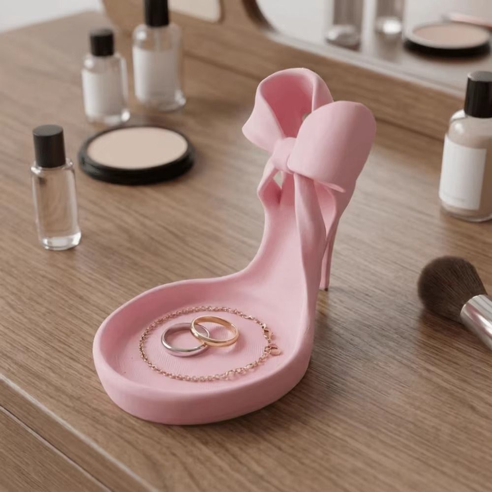 Portable 3D Printed High Heel  - đánh giá và giá 3D Printing Ring Holder