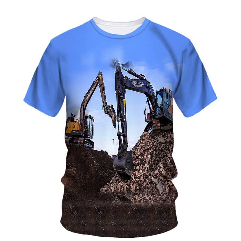Summer Hip Hop Logging Excavat - đánh giá và giá 3D Printing Excavator
