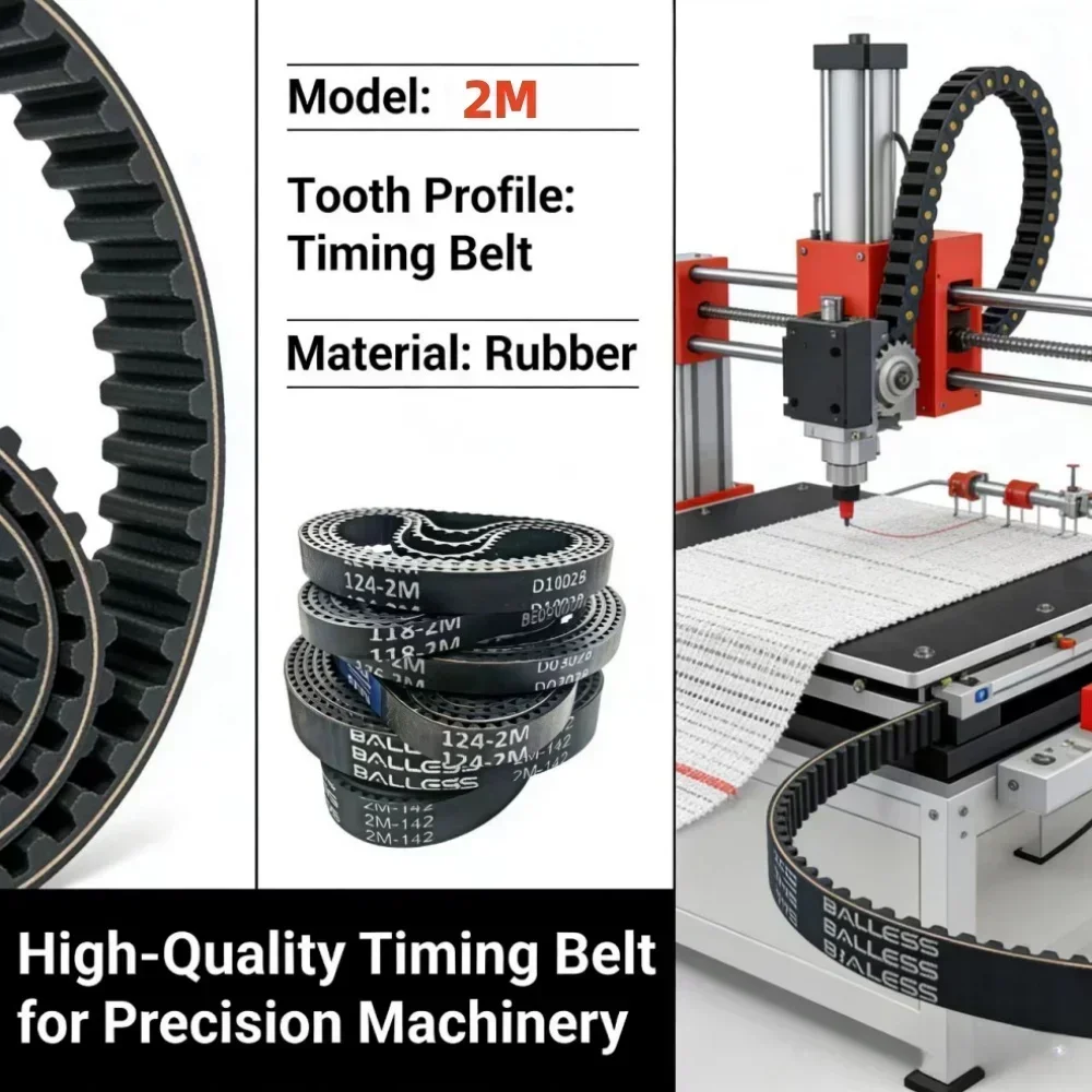 2M Timing Belt 372/376/380~488 - đánh giá và giá 3D Printing Industrial