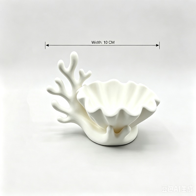 3D Printed Coral Seashell Trin - đánh giá và giá 3D Printing Ring Holder
