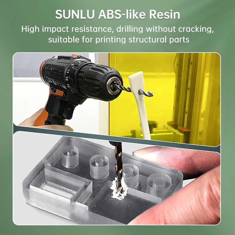 SUNLU 3KG ABS-Like/ Standard / - đánh giá và giá 3D Printing Uv Sensitive Resin