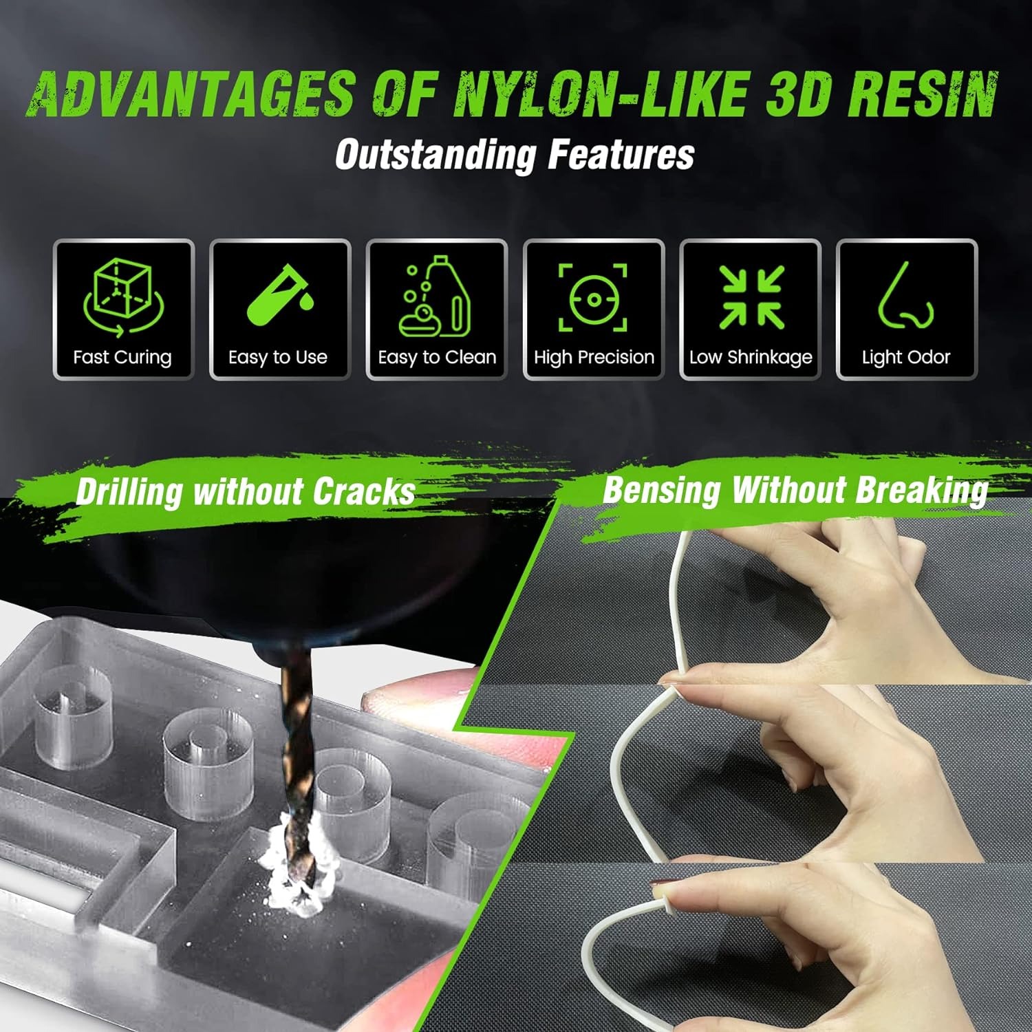 SUNLU 3KG ABS-Like/ Standard / - đánh giá và giá 3D Printing Uv Sensitive Resin