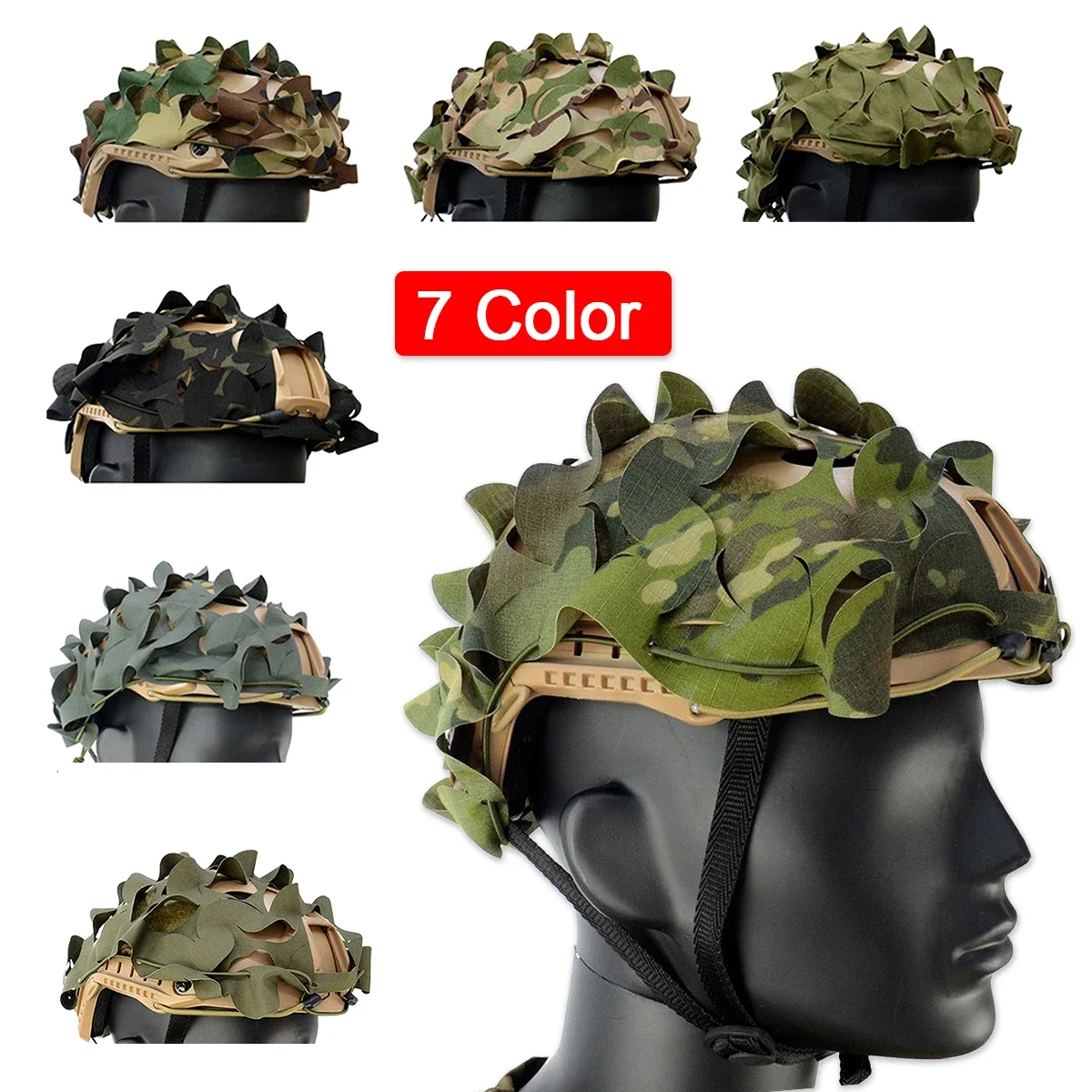3D Camo Net FAST Helmet Cover  - đánh giá và giá 3D Printing Laser Cutting