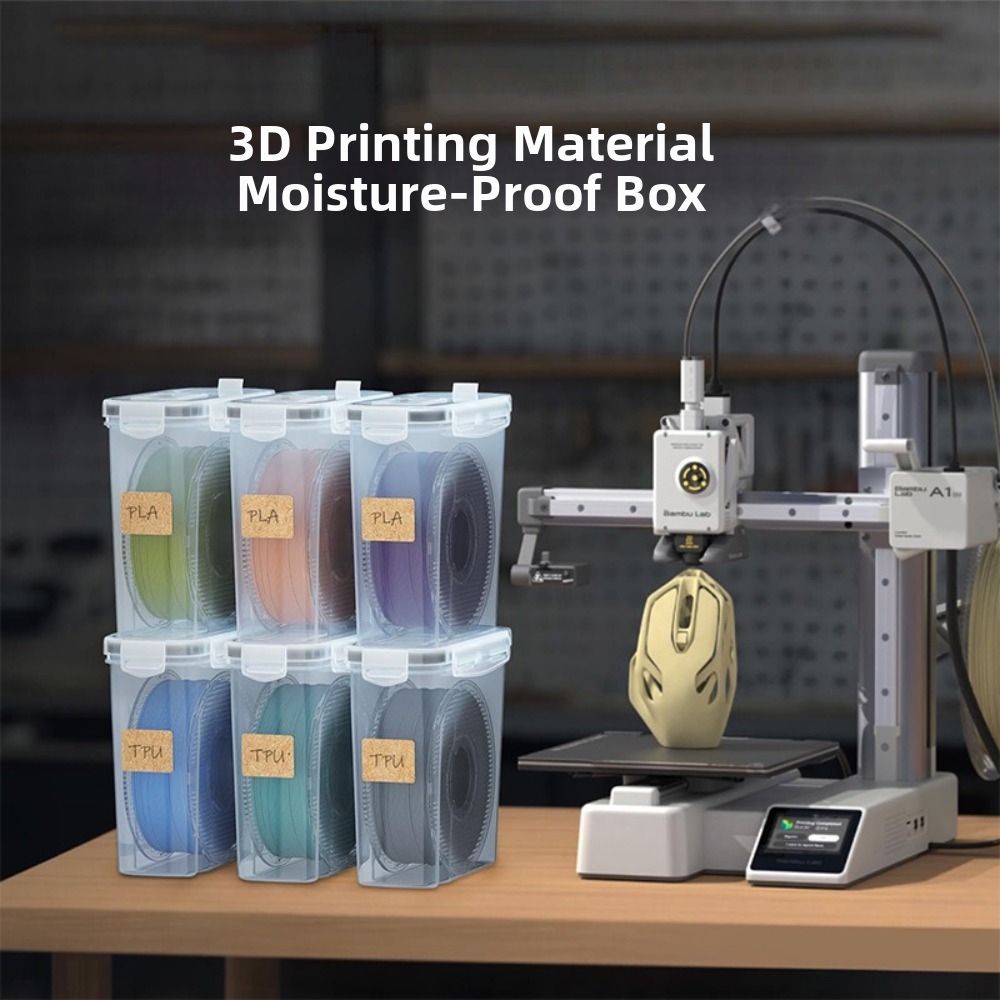 Transparent Filament Container - đánh giá và giá 3D Printing With Pp