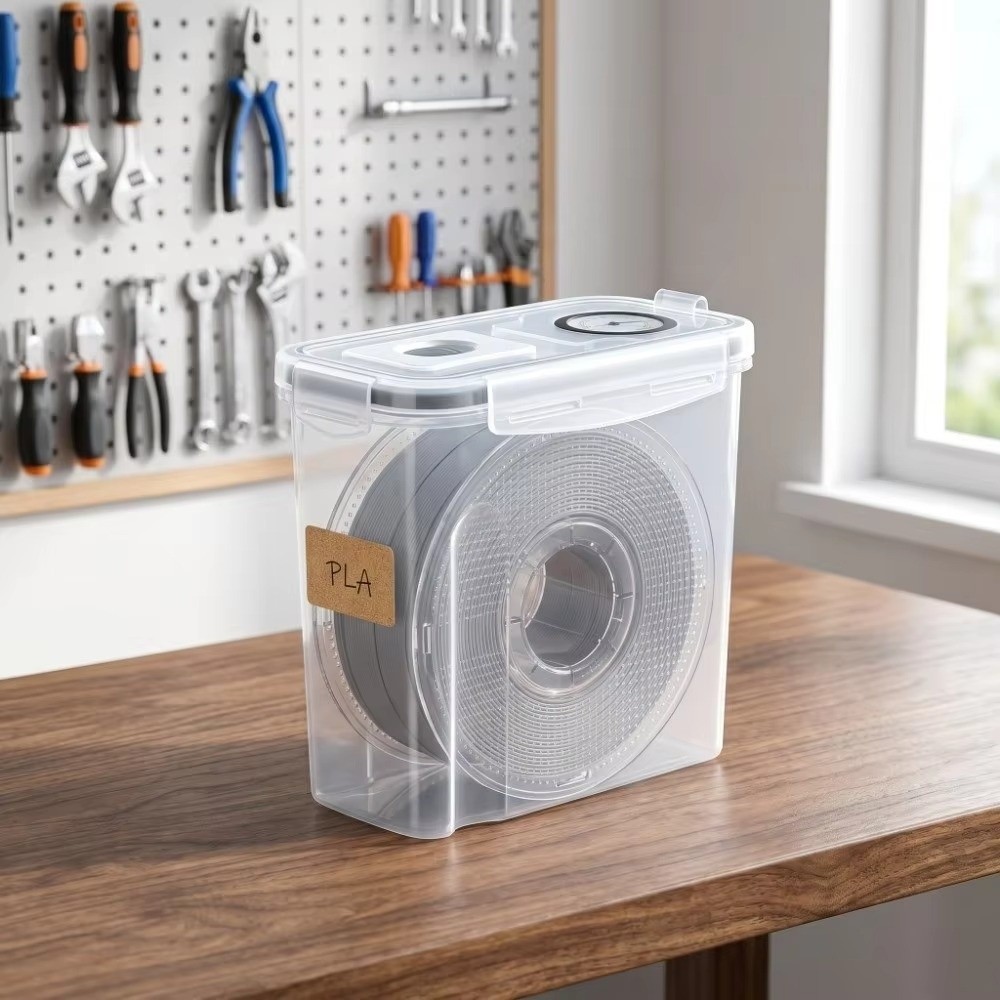Transparent Filament Container - đánh giá và giá 3D Printing With Pp