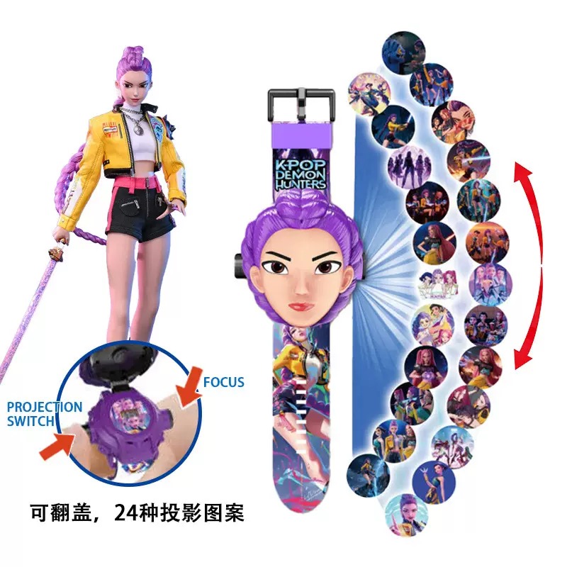 New Anime 24 Pattern 3D Projec - đánh giá và giá 3D Printing Watch