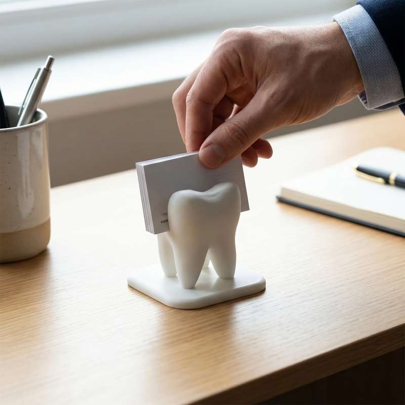 3D Printed Tooth Shaped Busine - đánh giá và giá 3D Printing Dental