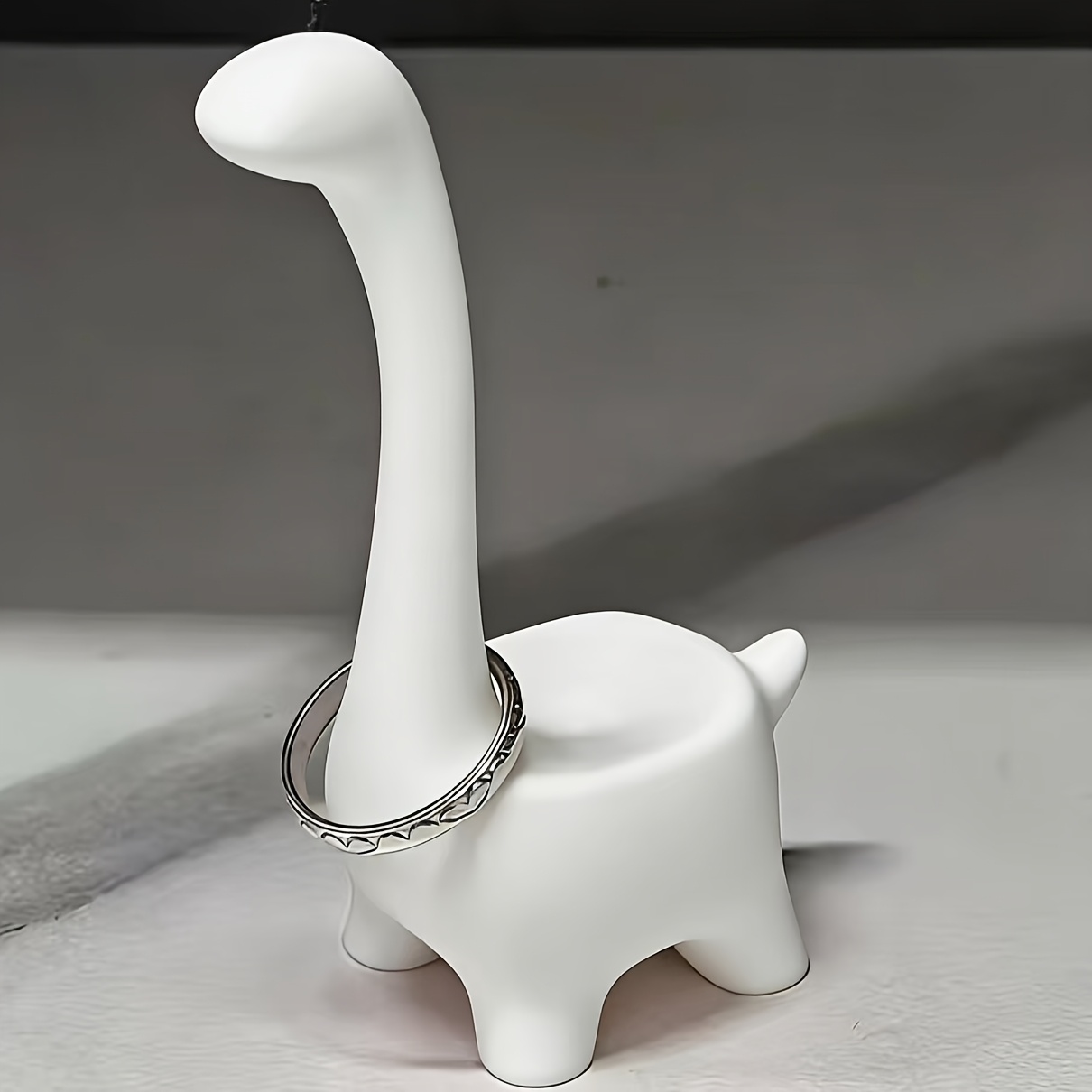 2Pcs Simple Long-Necked Dinosa - đánh giá và giá 3D Printing Ring Holder