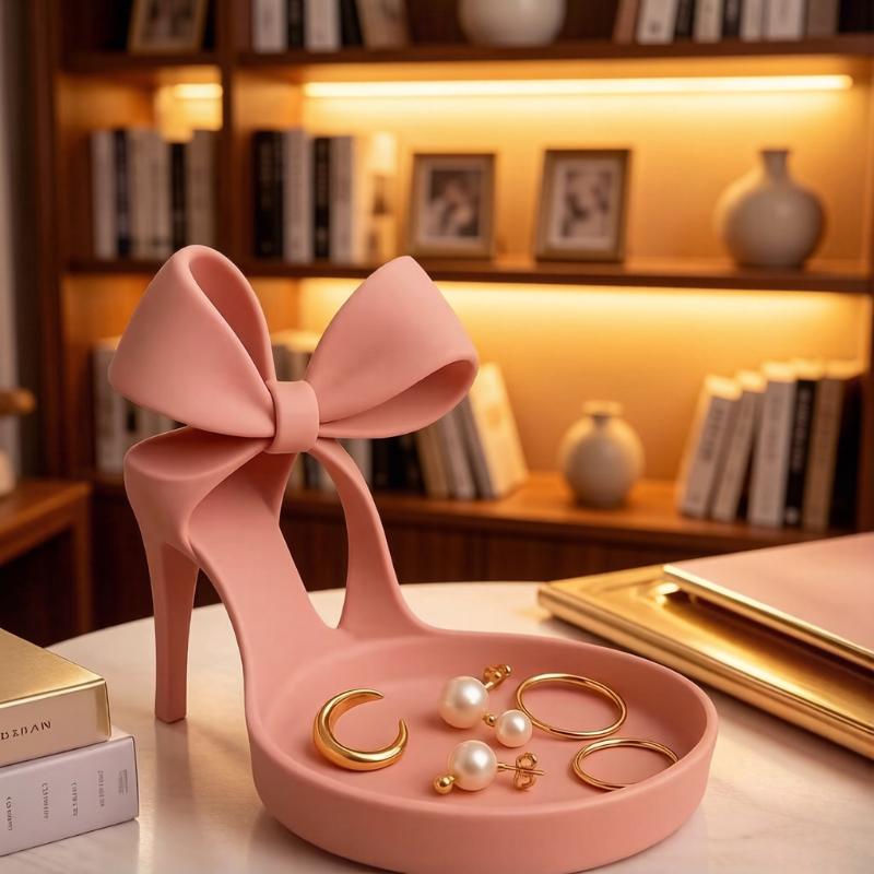 3D Printed High Heel Jewelry D - đánh giá và giá 3D Printing Ring Holder